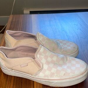 Vans Classic Slip-On Checkerboard Shoe 8